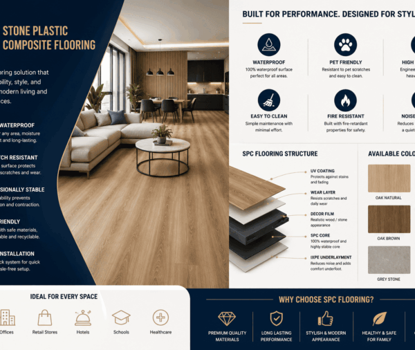 SPC (Stone Plastic Composite Flooring)